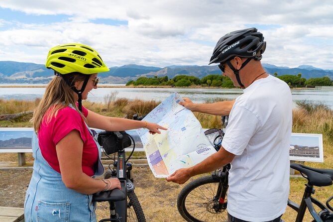 Self-guided E-bike cycle tour with private wine tasting - Following the Great Taste Trail from Nelson