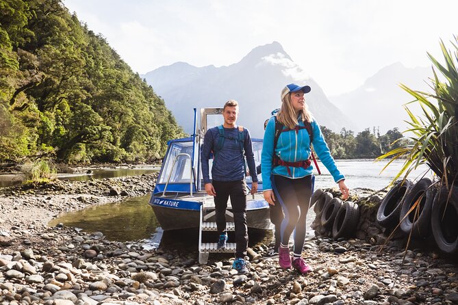 Self-Guided Milford Track Day Walk - Milford Sound - Walking the Milford Track toward Giant Gate Falls