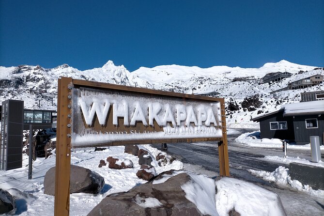 Shuttle Park n Ride to Whakapapa Ski fields - Your snow day and the afternoon return