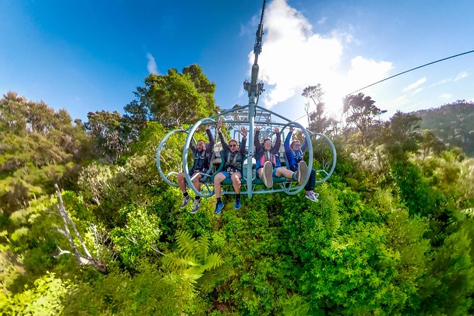 Skywire Adventure at Cable Bay, Nelson - The 4-kilometer ride to the launch platform