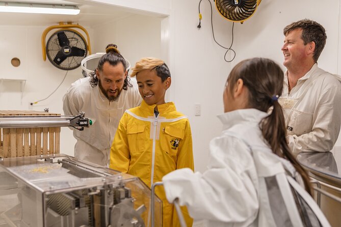 Small-Group Beekeeping Experience in Tauherenikau - Finishing with a honey tasting at the factory store