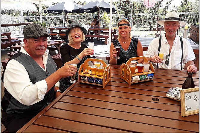 Small group - Beer, Wine, Cider and Gin Tour - 5.0 - 5.5 hours - Why this Napier tasting tour works