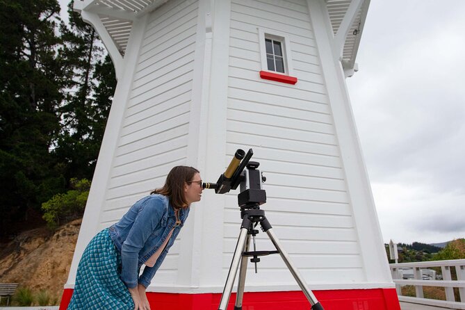 Solar Explorer in Akaroa - Sun-Viewing Tour with Telescopes - The ZWO Seestar S50 Adds a Digital View