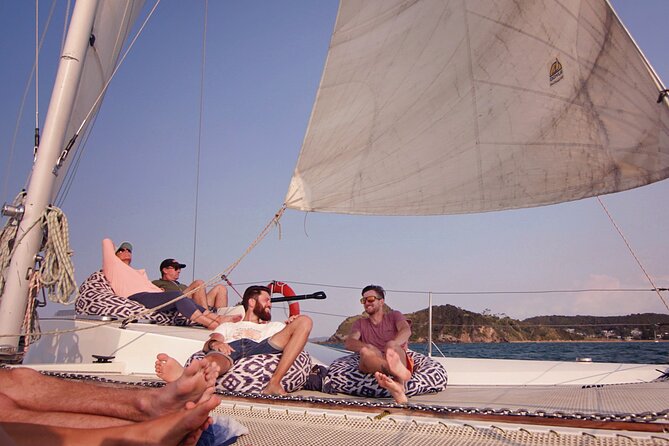 Sundowner Evening Cruise - 2 hour evening sailing cruise with swim stop - What the sailing feels like