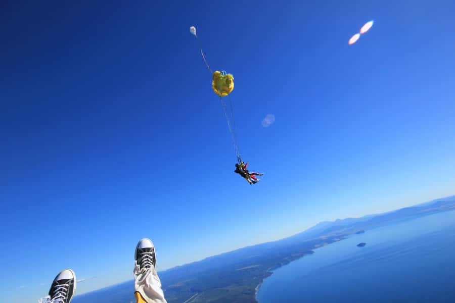Tandem Skydive Experience in Taupo - The plane ride to 12,000, 15,000, or 16,500 feet