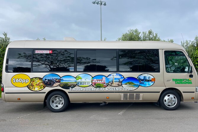 TAURANGA City & Scenic Sightseeing 2-hour Local Bus Tour - Minden Lookout delivers the tour’s big moment