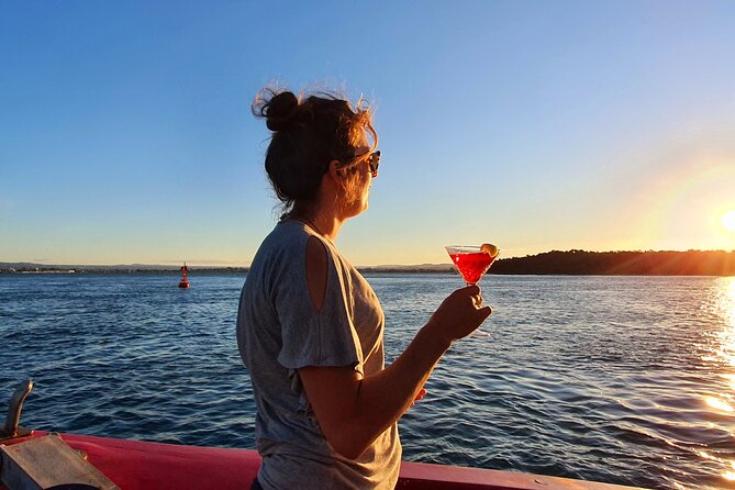 Tauranga Harbour Scenic One Hour Historical Boat Cruise - Meeting Tangaroa near the harbour entrance