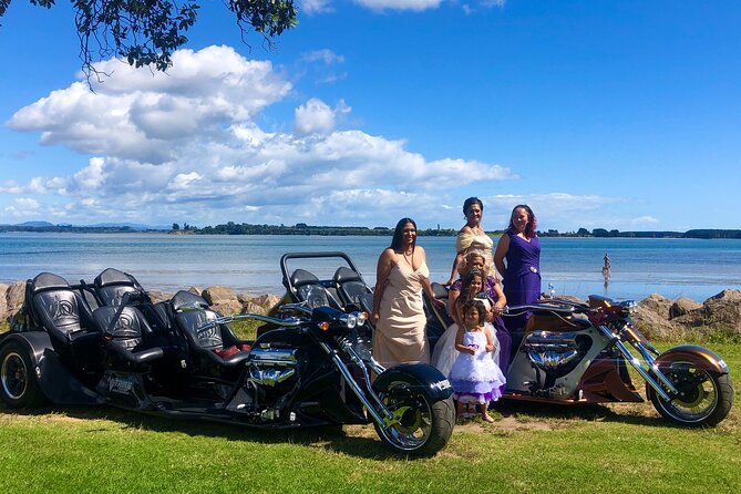TAURANGA SHORE EXCURSION: Epic 25 min V8 Trike tour of Mt Maunganui & Tauranga - Bay Oval and the local sports scene