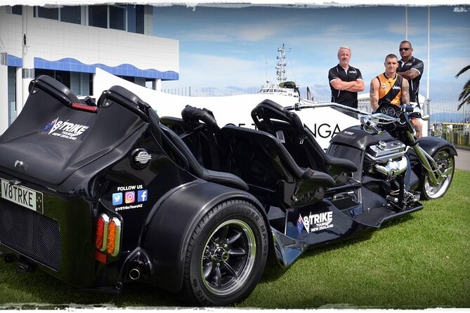 TAURANGA SHORE EXCURSION: Epic 25 min V8 Trike tour of Mt Maunganui & Tauranga - Mount Mainstreet for shops, food, and a longer visit