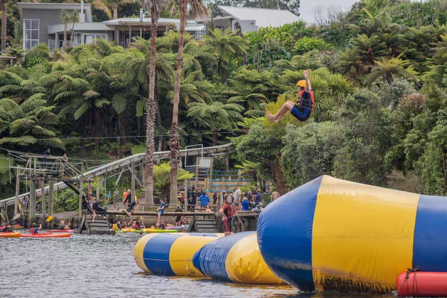 Tauranga: Waimarino Adventure Park Supreme Pass Entry Ticket - Start with a paddle on the Wairoa River