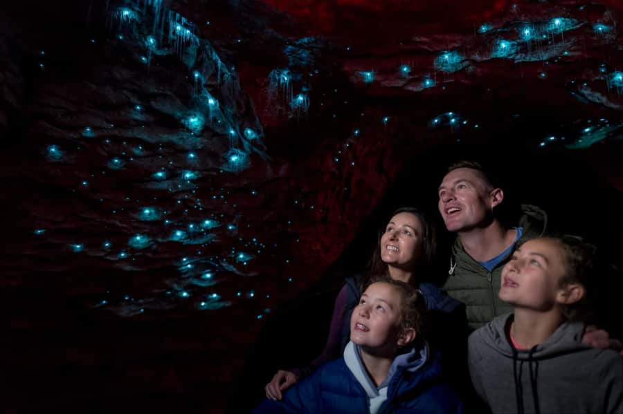 Te Anau: Glowworm Caves Guided Tour - Crossing Lake Te Anau toward the Murchison Mountains