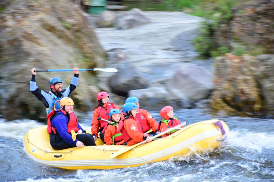 Te Awa Kairangi Grade 2 Scenic Rafting Tour - The Hutt River begins calmly