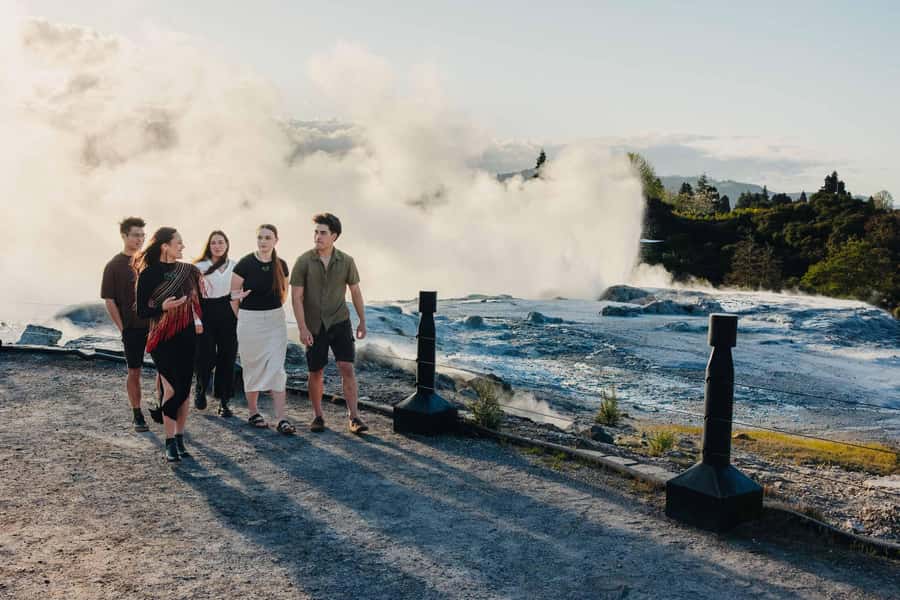 Te Puia: Te Rā Guided Day Tour + Haka Cultural Performance - Meeting the kiwi at the conservation centre