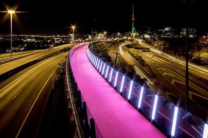 The City Lights: a unique electric bike tour of Auckland by night! - Wynyard Quarter and Silo Park