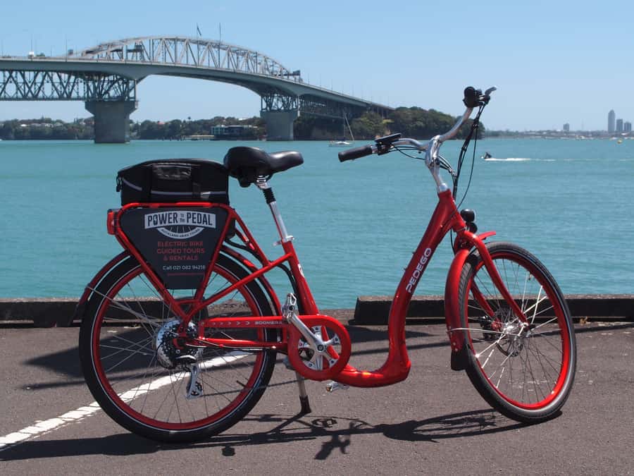 The Classic: Discover Amazing Auckland on an Electric Bike - Wynyard Quarter and the Harbor Edge