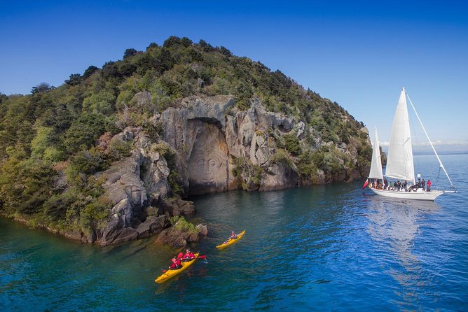 The Maori Carvings Half Day Kayak - Reaching the Maori Rock Carvings