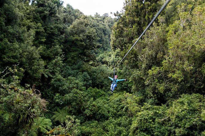 The Ultimate Canopy Zipline Experience Private Tour From Auckland - The 18-meter abseil and the 400-meter finale