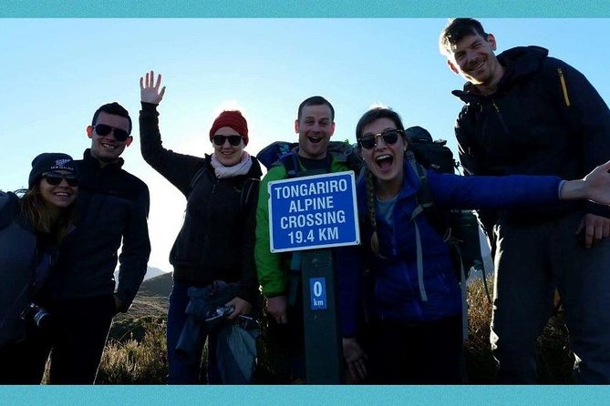Tongariro Crossing Round trip transfer from Turangi - The Ketetahi finish and the cold drink