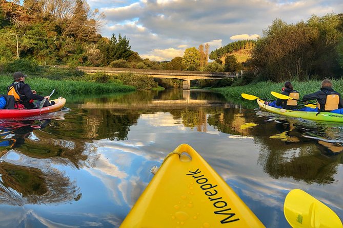 Twilight Glowworm Kayak Tour – Lake Karapiro - Following the Pokaiwhenua Stream