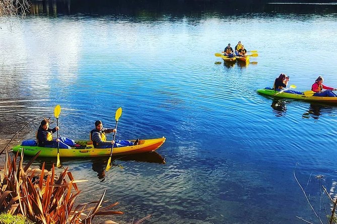 Twilight Glowworm Kayak Tour – Lake Karapiro - The early paddle across Lake Karapiro