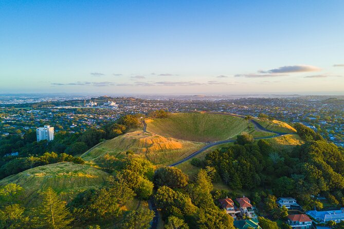 Ultimate Auckland Experience Full Day Tour with Brewery Lunch - Walking into the crater at Maungawhau, Mount Eden