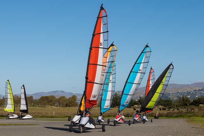 Uniquely Kiwi Landsailing Adventure - Forty-five minutes of racing on the wind