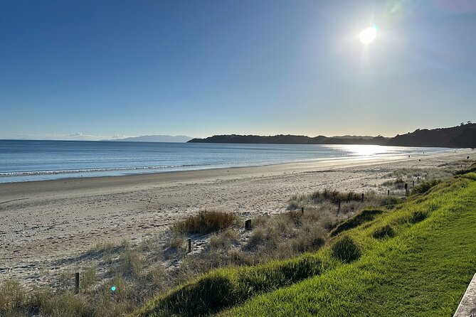 Waiheke Island Half Day Scenic Wine and Lunch - Oneroa village and the final part of the route