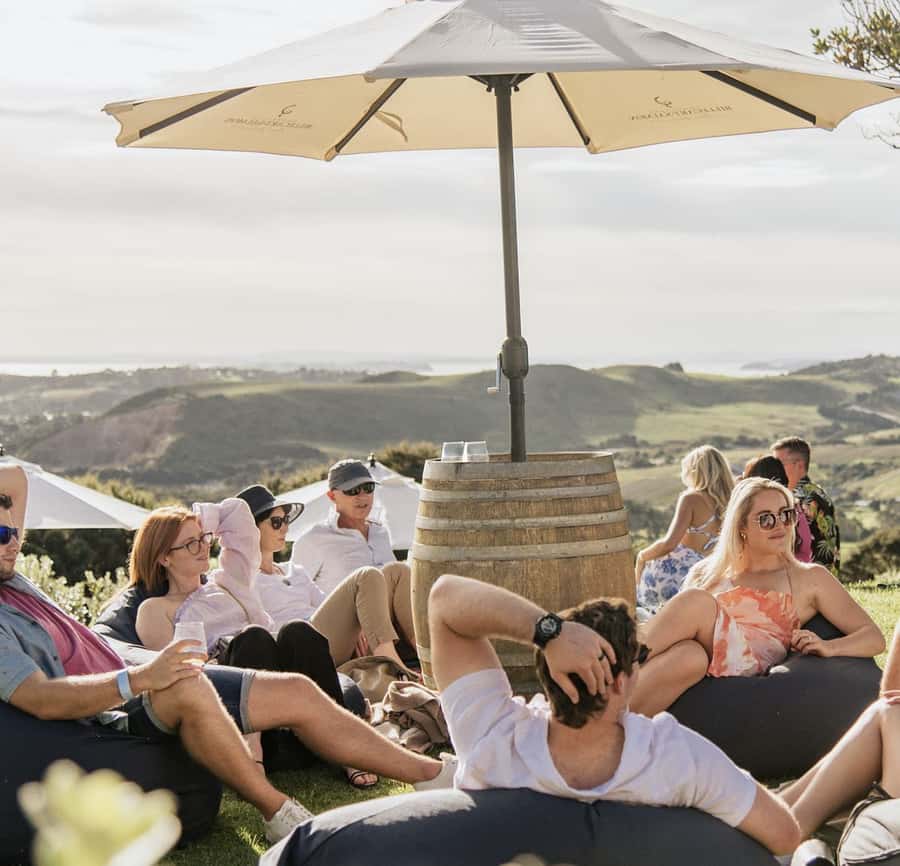 Waiheke Island: Scenic Island Wine Tour & Local Wine Tasting - Riding through Waiheke’s four villages