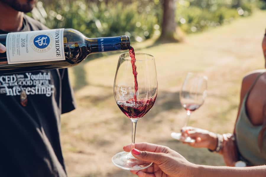 Waiheke Island: Scenic Island Wine Tour & Local Wine Tasting - The double-decker bus option