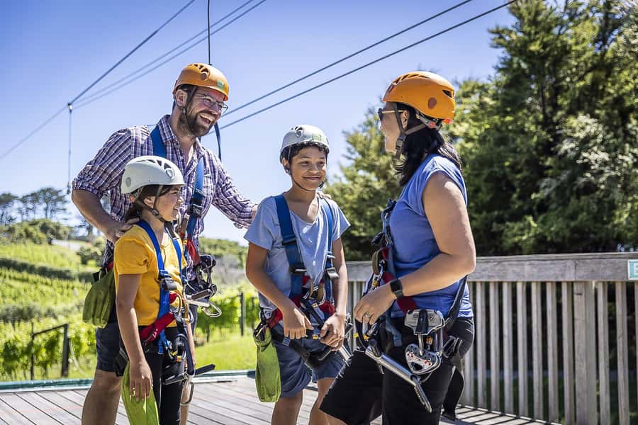 Waiheke Island: Zipline and Native Forest Adventure Trip - The forest walk gives the activity its meaning