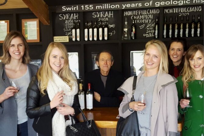 WAIHEKE ZEITGEIST Small Groups Ultra Boutique Off Grid Wine Tours - First winery: start with serious tasting