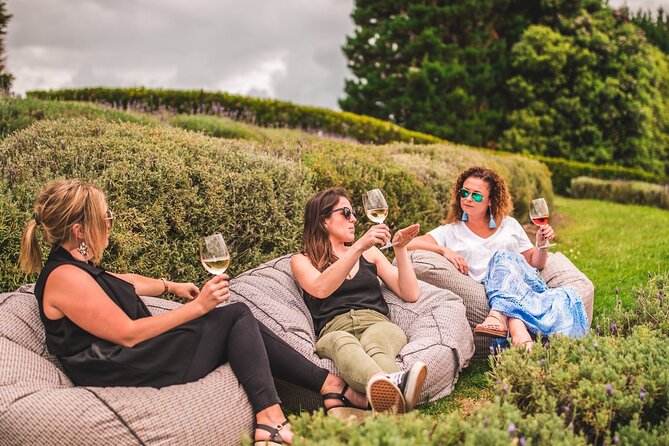 WAIHEKE ZEITGEIST Small Groups Ultra Boutique Off Grid Wine Tours - Second winery: views, contrast, and local character