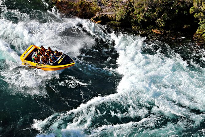 Waikato River Jet Boat Ride from Taupo - Life jackets, safety, and the wet factor