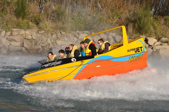 Waimakariri River Jet Boating from Christchurch - Life jackets, safety briefing, and the first burst of speed