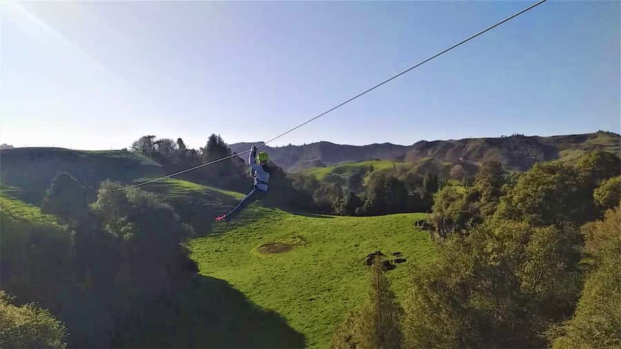 Waitomo Caves 1-Kilometer-Long Zipline Tour - Rain does not cancel the sense of adventure