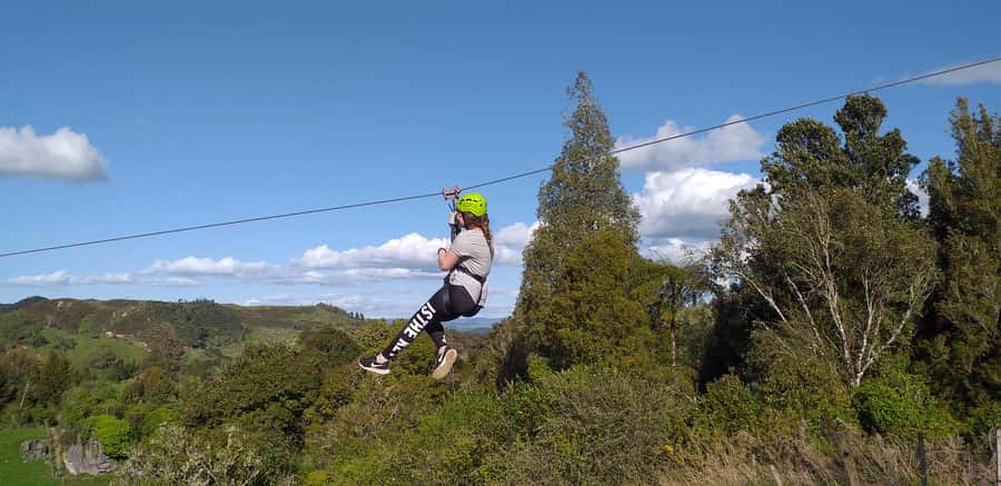 Waitomo Caves 1-Kilometer-Long Zipline Tour - What the $83 price includes