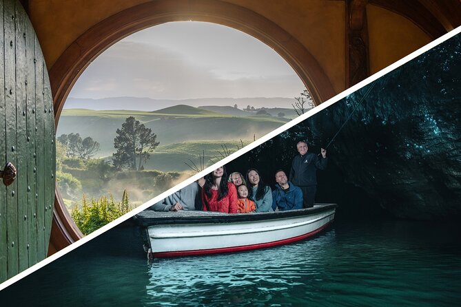 Waitomo Caves & Hobbiton Small Group Tour inc Lunch from Auckland - The day at a glance