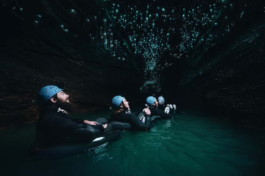 Waitomo Caves: Labyrinth Black Water Rafting Experience - Key points at a glance