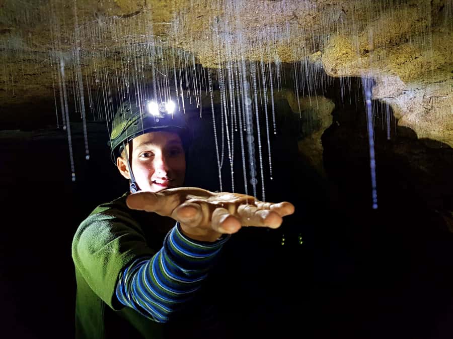 Waitomo: Guided Eco-Cave Tour - The return walk, shower, tea, and cookies