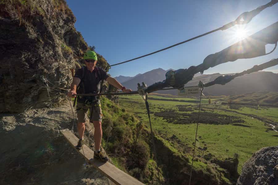 Wanaka: 2-Hour Beginner Waterfall Cable Climb - Gearing up and learning the safety system