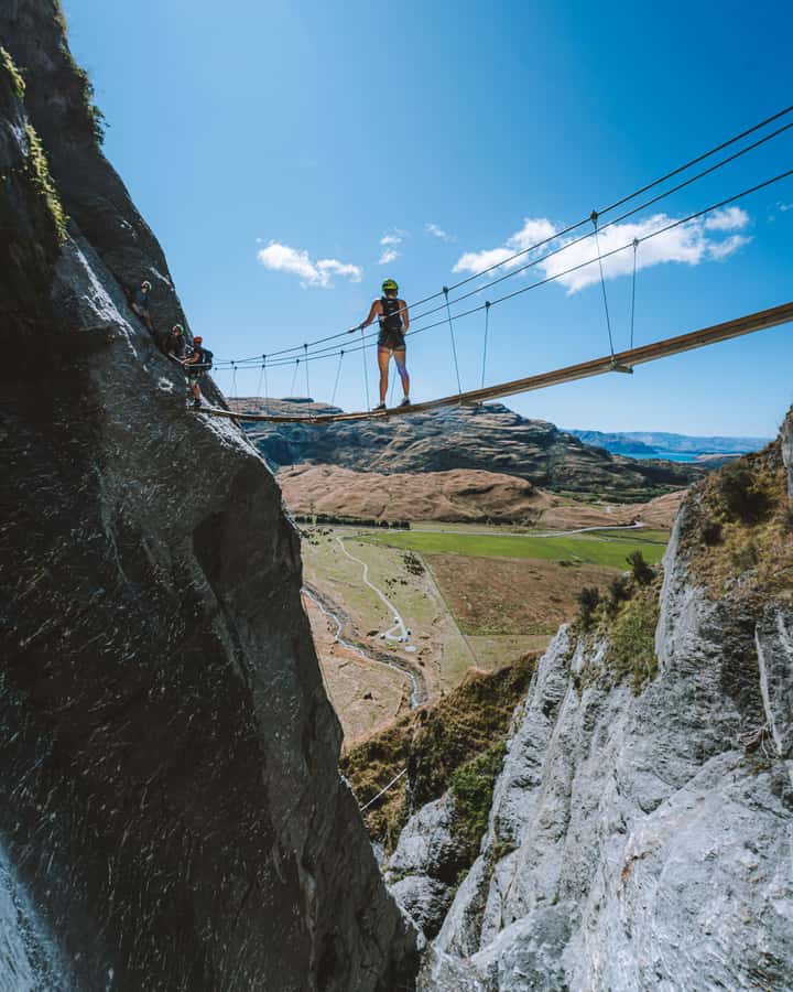 Wanaka: 4-Hour Intermediate Waterfall Cable Climb - What the Wanaka via ferrata actually involves