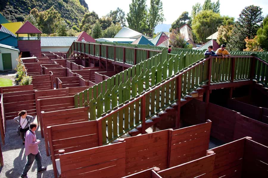 Wanaka: Combo Entry to Puzzling World - Starting with the Think Tank Cafe