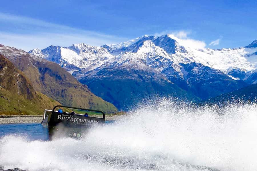 Wanaka: Jet Boat & Wilderness Walk - Glaciers, Mount Aspiring, and movie country