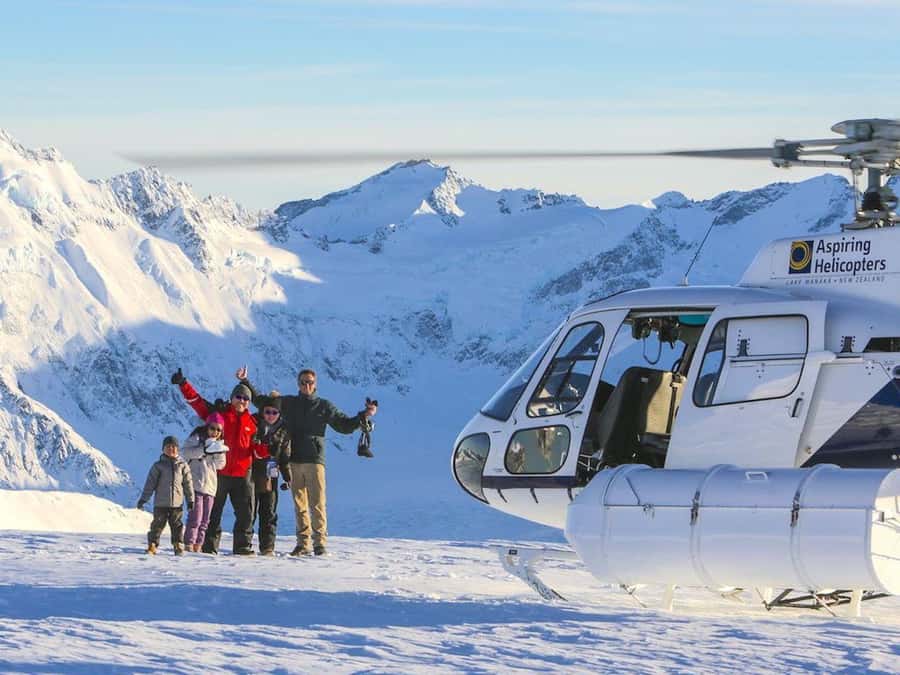 Wanaka: Scenic Helicopter Flight with Glacier Experience - Takeoff over Wanaka’s mountain country
