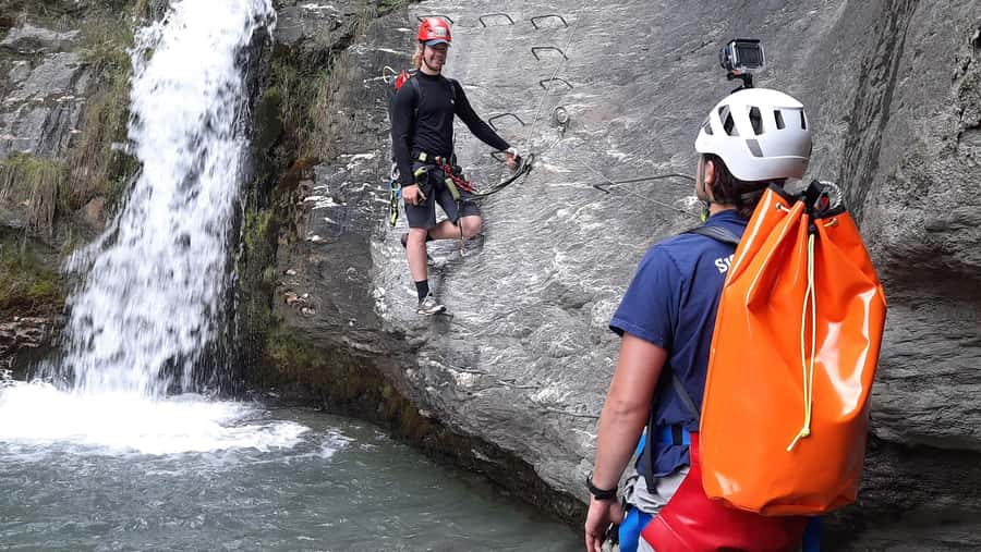 Wanaka: Waterfall Climb and Canyon Tour - Abseiling beside six waterfalls