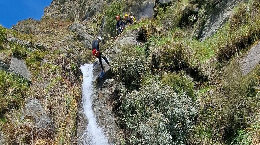 Wanaka: Waterfall Climb and Canyon Tour - Fitness, height, and age requirements