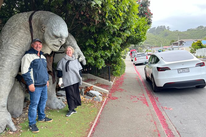 Wellington City and Sea: Private Tour in Electric Tesla SUV - Weta Cave and the Miramar film connection