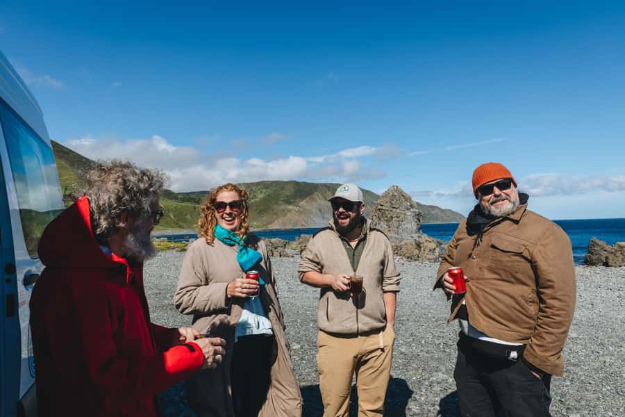 Wellington: Half Day Seal Coast Safari - Meeting the fur seals at Tongue Point