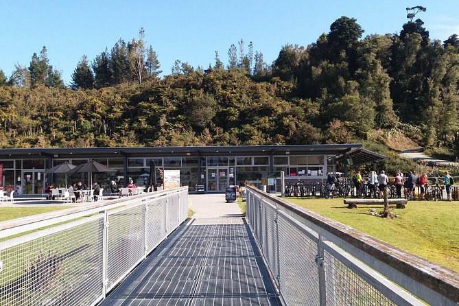 West Coast Treetop Walk - The tower, Lake Mahinapua, and clear-day views