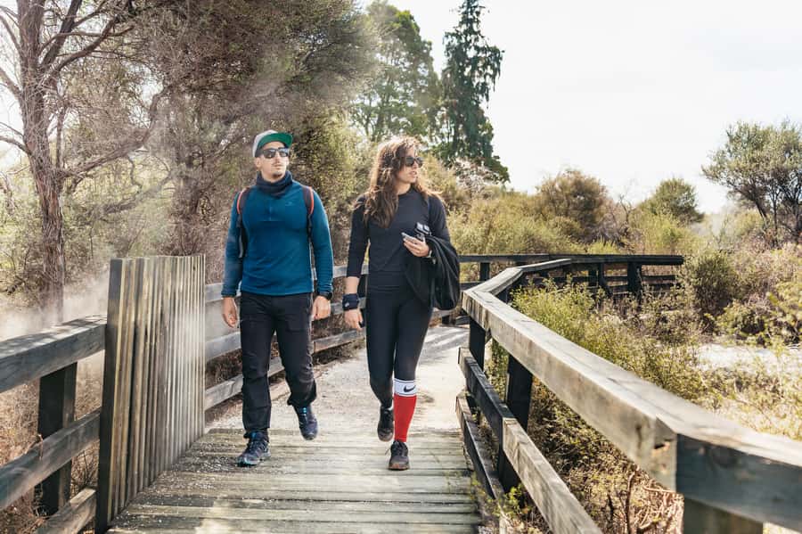 Whakarewarewa: Self-Guided Geothermal Trails - The geothermal trail’s Jurassic Park-like scenery